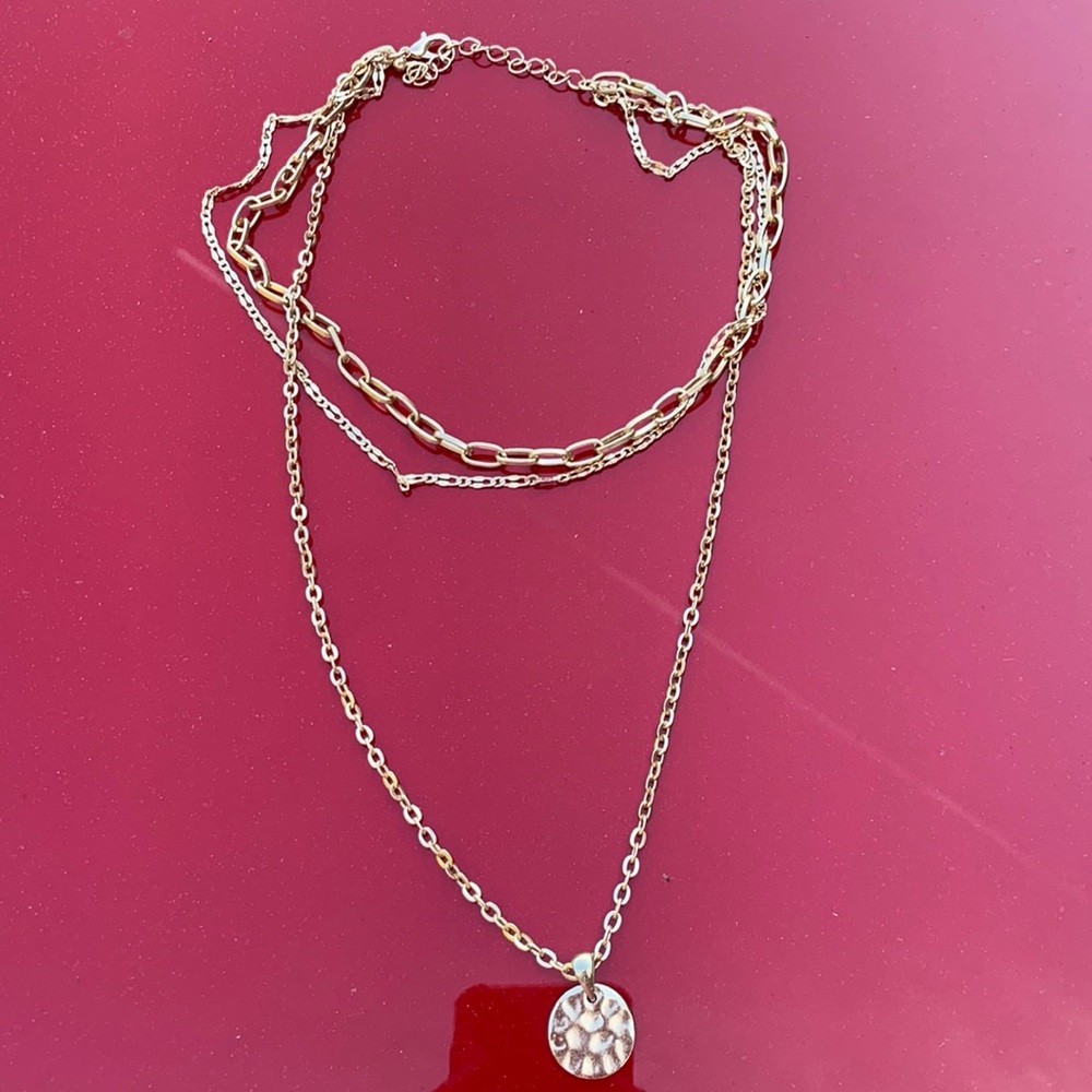Layered necklace